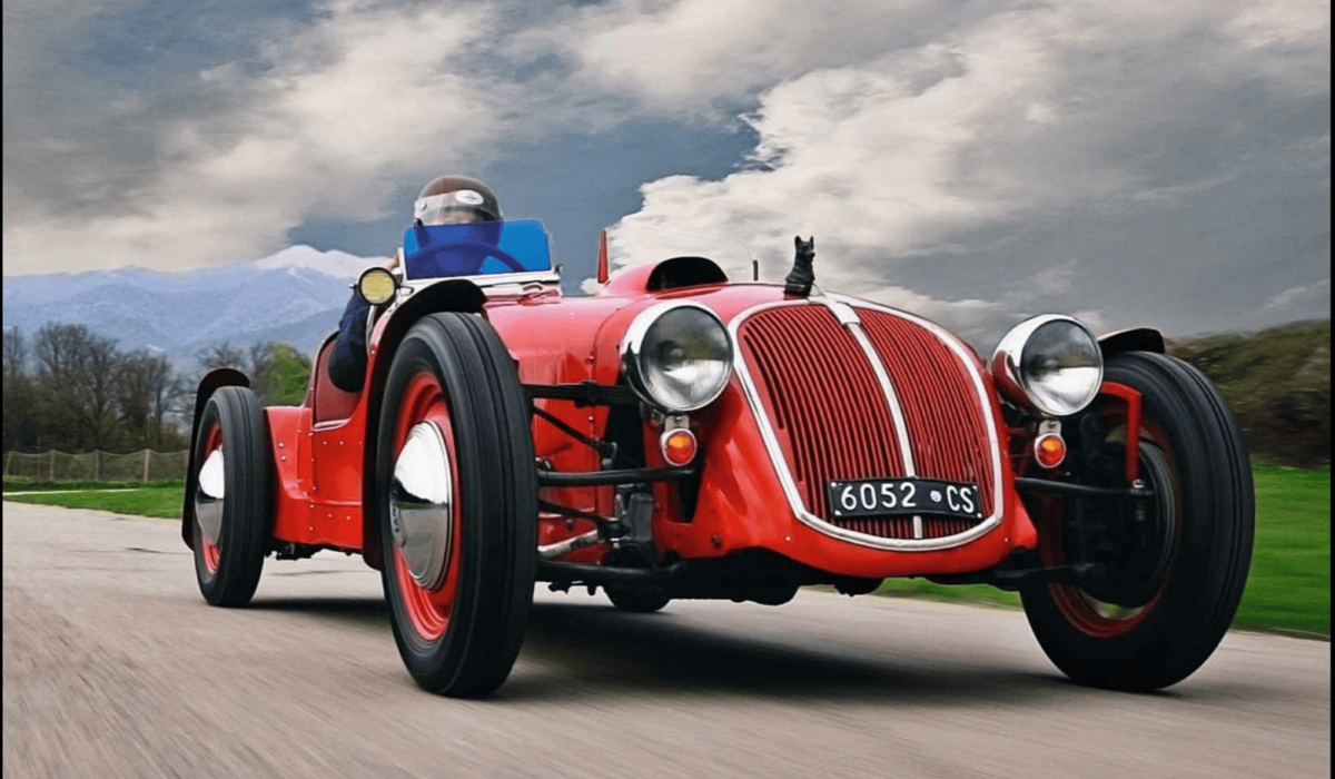 1949 De Luca Lancia-Fiat — coachbuilt barchetta by De Luca (SOLD) — Giro Classico