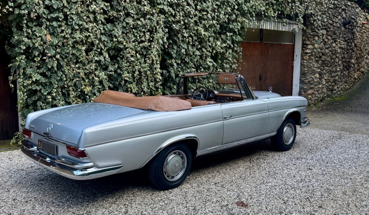 Mercedes W112 300 SE Cabriolet Giro Classico for sale Vicenza2