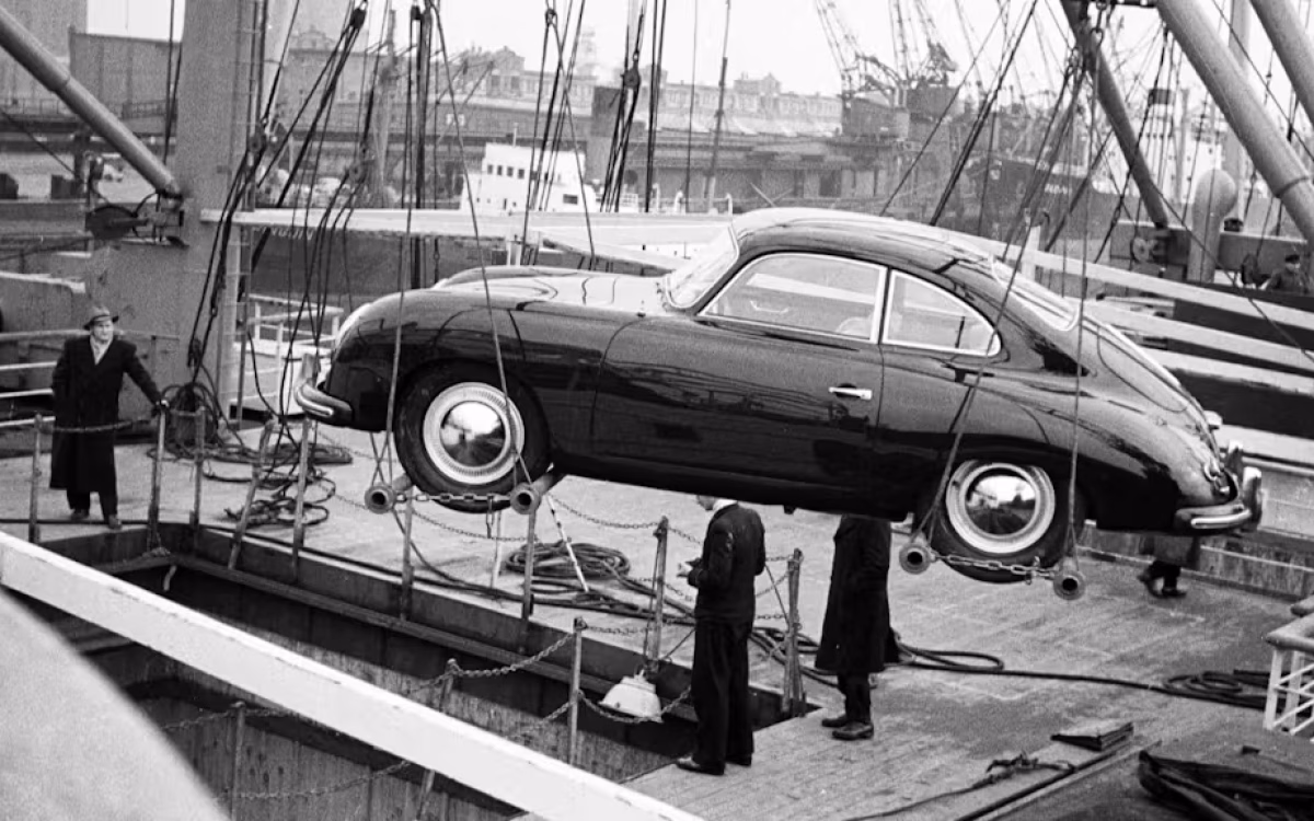 Porsche 356 PreA ship Hoffman-and-Friends Giro Classico Vicenza Italy