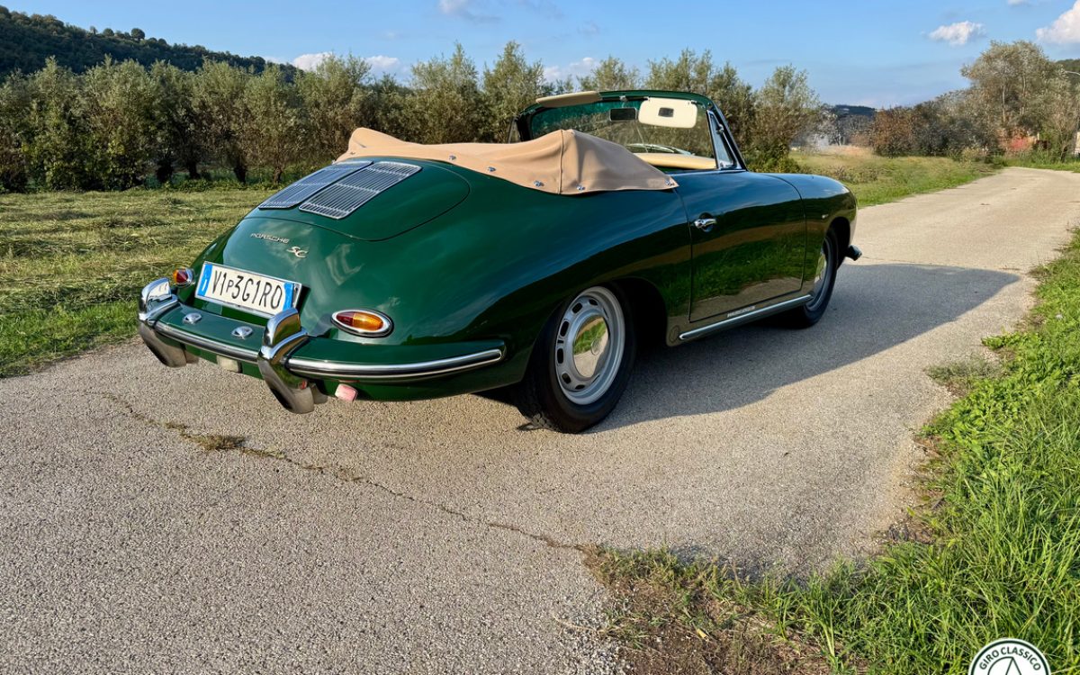 Porsche 356 SC Cabriolet for sale Vicenza8